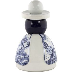 ROYAL DELFT Proud Mary figuur 6 - Pattern-Cobalt - 17 cm
