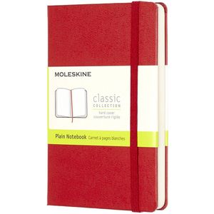 Moleskine Classic notitieboek Pocket hardcover plain-Rood