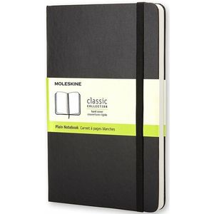 Moleskine Classic notitieboek large hardcover plain-Zwart