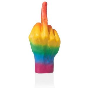 Bitten The finger beeld Rainbow
