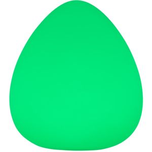Oplaadbare Lamp LED RGB Steen 30 cm incl. Afstandsbediening - Garleds Zubat Tuinlamp