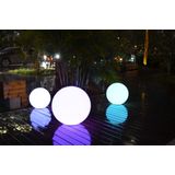 Oplaadbare Bol 30 cm LED RGB  incl. Afstandsbediening - Garleds Venonat Tuinlamp