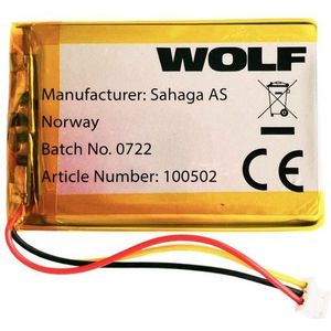 WOLF Oorkap Batterij