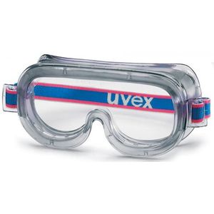 Uvex goggles dust protection 9405 grijs transparant