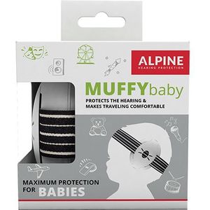 Alpine Muffy Baby Oorkappen - Zwart