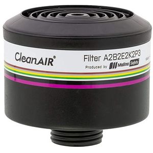 CleanAIR stof/gasfilter ABEK2P3 | 3 stuks