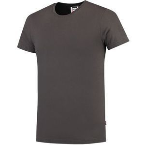 Tricorp TFR160 T-shirt fitted donkergrijs