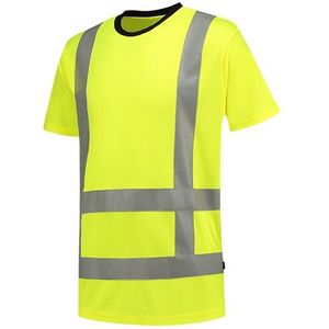 Tricorp Birdseye T-shirt RWS fluor geel
