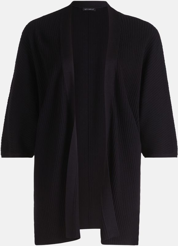 Longstrickjacke