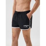 Zwembroek Bjorn Borg Men Retro Swim Shorts Black Beauty-XL