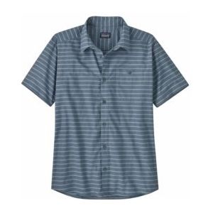 Shirt Patagonia Men Go To Shirt Boardwalk Stripe Utility Blue-L