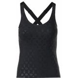 Goldbergh - Gym Tank - Zwart - Met Ingebouwde Beha - GB Logos