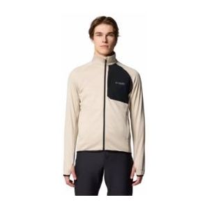 Columbia - Triple Canyon Grid Fleece FZ II - Fleece - Dark Stone Black