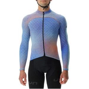 Fietsshirt UYN Men Spectre Winter OW L/S Blue Sunset