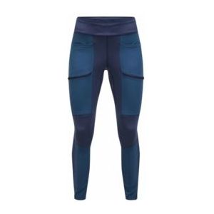 Legging Peak Performance Women Vislight Track Tights Salute Blue Blue Steel-M