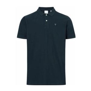 Polo KnowledgeCotton Apparel Men Toke Basic Badge Total Eclipse-M