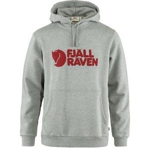 Trui Fjallraven Men Fjallraven Logo Hoodie Grey-Melange-XXL