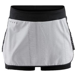 Sportbroek Craft Women Charge Skirt P Crimp White-S