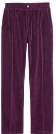 OAS - Dandy - Velour Broek - Paars
