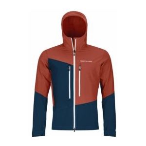 Jas Ortovox Men Westalpen Softshell Clay Orange-XL