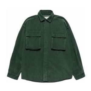 Shirt Taikan Corduroy Shirt Jacket Forest Green-S