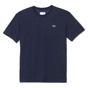 T-Shirt Lacoste Men TH7618 Crew Neck Navy Blue-2