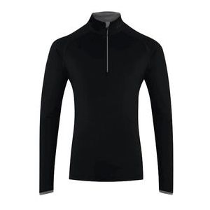 Skipully KJUS Men Feel Half Zip Black Dark Dusk-Maat 54