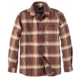 Overhemd Carhartt Men Flannel L/S Plaid Chestnut-M