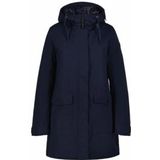 Jas Icepeak Women Alpena Wadded Parka Dark Blue-Maat 38