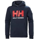 Trui Helly Hansen Junior Logo Hoodie 2.0 Navy 22-Maat 152