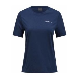 T-Shirt Peak Performance Women Explore Logo Tee Blue Shadow-XL