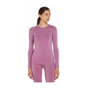 Ondershirt Icebreaker Women Merino 260 Zoneknit Seamless LS Crewe Deco-L