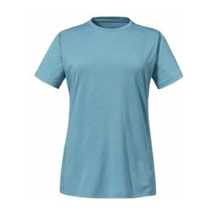 T-Shirt Schöffel Women CIRC Tauron L Blue-Maat 46