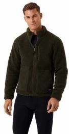 Vest Björn Borg Men Centre Pile Fleece Jacket Forest Night