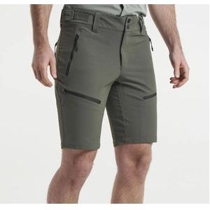 Korte Broek Tenson Men TXlite Flex Shorts Pants Dark Khaki