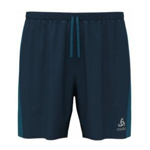 Sportbroek Odlo Men Short Essential 6 Inch Blue Wing Teal Saxony Blue-XL