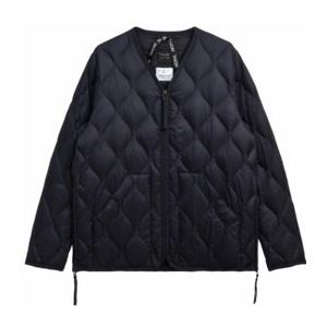 Jacket Taion Unisex Military V Neck W-Zip Down Navy-M