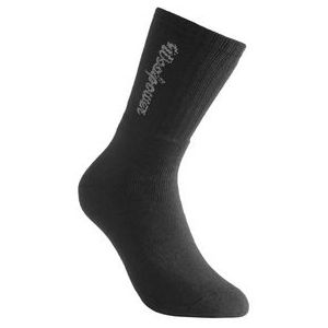 Sokken Woolpower Unisex Socks Logo 400 Black-Schoenmaat 45 - 48