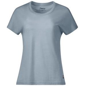 T-Shirt Bergans Women Urban Wool Tee Husky Blue-S
