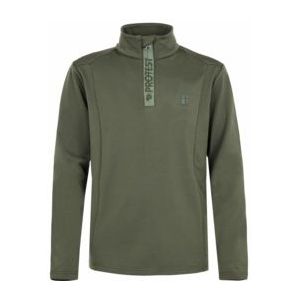 Skipully Protest Boys WILLOWY JR 1/4 Zip Top Thyme-Maat 140