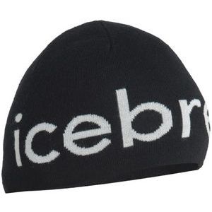 Muts Icebreaker Merino Icebreaker Beanie Black Ecru Heather