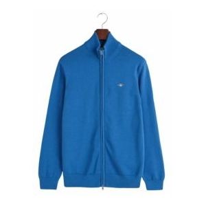 Vest GANT Men Cotton Cardigan Rich Blue