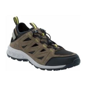 Wandelschoen Jack Wolfskin Men Woodland 2 Hybrid Low Khaki Lime-Schoenmaat 42,5