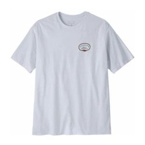T-Shirt Patagonia Men Clean Climb Roots Responsibili-Tee White-M