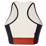 Goldbergh - Facade - Sport BH - Zwart - Champagne - Medium Ondersteuning