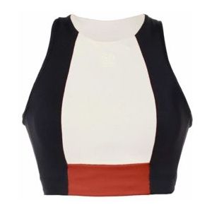 Goldbergh - Facade - Sport BH - Zwart - Champagne - Medium Ondersteuning