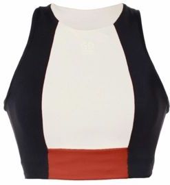 Goldbergh - Facade - Sport BH - Zwart - Champagne - Medium Ondersteuning