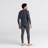 Sportlegging Saxx Men Quest Tights Navy Mountainscape-XXL