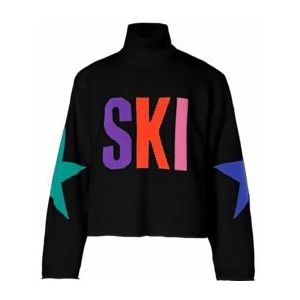 Trui Goldbergh Women Calore Long Sleeve Knit Black-XS