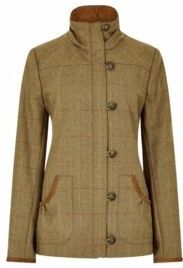 Dubarry - Bracken - Tweed Jas - Groen - 100% Wol - Water- en Vuilafstotend